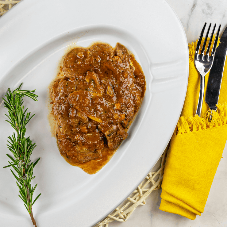 Ossobuco di vitello in umido