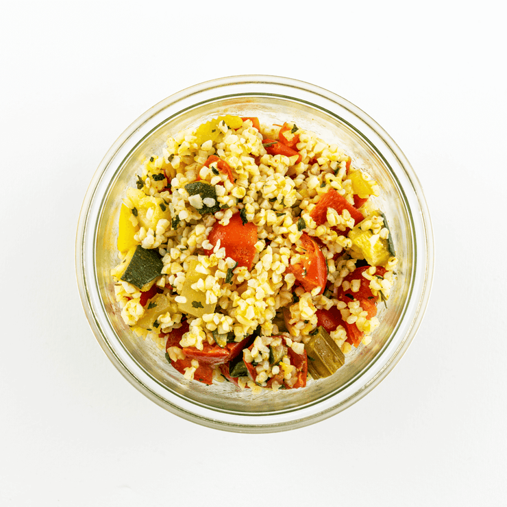 Tabbouleh con verdure